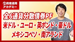 先進国・新興国通貨建て債券ポートフォリオ最新設計例